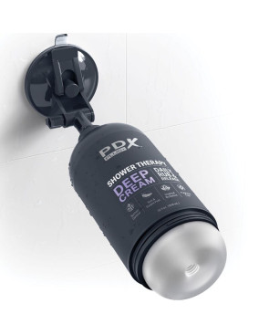 PDX PLUS - MASTURBATORE STROKER DESIGN DISCRETO IN BOTTIGLIA DI SHAMPOO CON CREMA PROFONDA