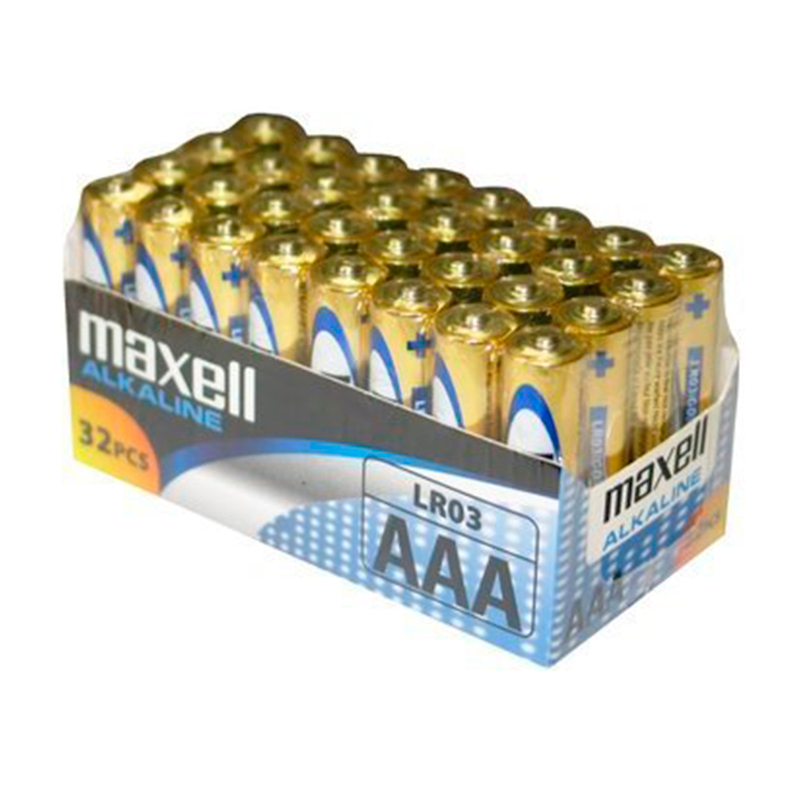 MAXELL - PACCO BATTERIA AAA LR03*32 UDS