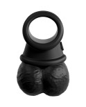 KING COCK - ELITE ANELLO CON TESTICOLO IN SILICONE