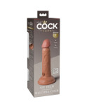 KING COCK - ELITE DILDO REALISTICO IN SILICONE 15.2 CM CARAMEL