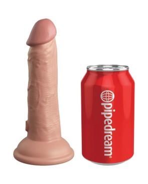 KING COCK - ELITE DILDO REALISTICO IN SILICONE 15.2 CM