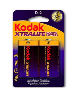 KODAK - BATTERIE ALCALINE XTRALIFE LR20 D LR20 1.5V