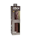 KING COCK - ELITE DILDO REALISTICO IN SILICONE 28 CM MARRONE