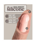 KING COCK - ELITE VIBRATORE DILDO REALISTICO E TELECOMANDO IN SILICONE 17.8 CM