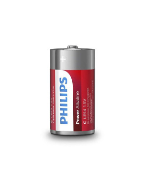 PHILIPS - POWER ALKALINE PILA C LR14 BLISTER * 2