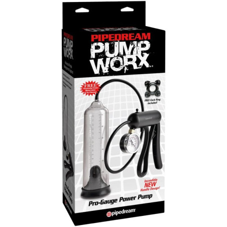 PUMP WORX - POMPA PRO-GAUGE POWER TRASPARENTE