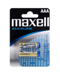 MAXELL - BATTERIA ALCALINA AAA LR03 BLISTER * 2