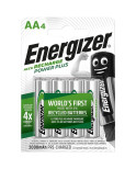 ENERGIZER - BATTERIE RICARICABILI AA4 BLISTER 4