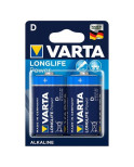 VARTA - LONGLIFE POWER BATTERIA ALCALINA D LR20 2 UNITÀ