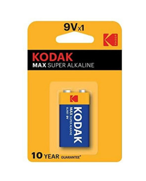 KODAK - BATTERIA ALCALINE MAX 9V LR61