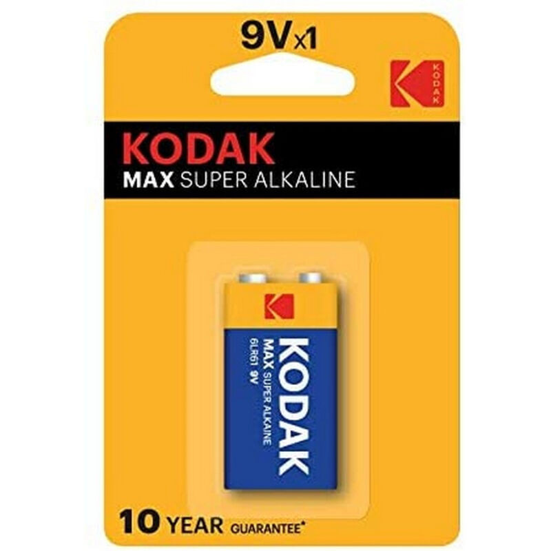 KODAK - BATTERIA ALCALINE MAX 9V LR61