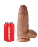 KING COCK - PENE REALISTICO CHUBBY 23 CM CARAMEL