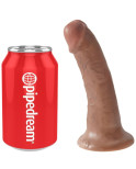 KING COCK - PENE REALISTICO 15 CM CARAMEL