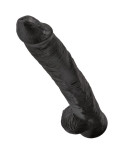 KING COCK - PENE REALISTICO CON SFERE 30.5 CM NERO