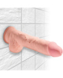 KING COCK - PENE REALISTICO CON SFERE 19.4 CM LEGGERO