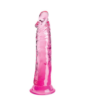 KING COCK - CLEAR PENE REALISTICO 19.7 CM ROSA