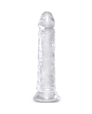 KING COCK - PENE REALISTICO CHIARO 19.7 CM TRASPARENTE