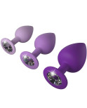 FANTASY FOR HER - SET DI PLUG ANALI VIOLA