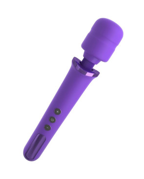 FANTASY FOR HER - BACCHETTA MASSAGGIATORE RICARICABILE PER LEI E VIBRATORE 50 LIVELLI VIOLA