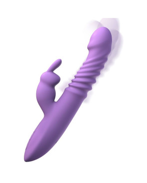 FANTASY FOR HER - STIMOLATORE PER CLITORIDE CONIGLIO CON FUNZIONE CALORE OSCILLAZIONE E VIBRAZIONE VIOLA