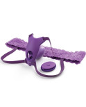 FANTASY FOR HER - PETTORINA G-SPOT BUTTERFLY CON VIBRATORE, RICARICABILE E TELECOMANDO VIOLA