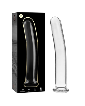 NEBULA SERIES BY IBIZA - MODELLO 9 DILDO IN VETRO BOROSILICATO ROSA 15.5 CM -O- 2.5 CM