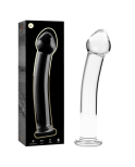 NEBULA SERIES BY IBIZA - MODELLO 11 DILDO IN VETRO BOROSILICATO ROSA 16 CM -O- 3 CM