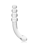 NEBULA SERIES BY IBIZA - MODELLO 14 DILDO IN VETRO BOROSILICATO ROSA 18.5 CM -O- 3 CM