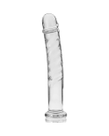 NEBULA SERIES BY IBIZA - MODELLO 16 DILDO IN VETRO BOROSILICATO ROSA 18.5 CM -O- 3 CM