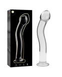 NEBULA SERIES BY IBIZA - MODELLO 18 DILDO IN VETRO BOROSILICATO ROSA 18.5 CM -O- 3.5 CM