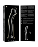 NEBULA SERIES BY IBIZA - MODELLO 18 DILDO IN VETRO BOROSILICATO ROSA 18.5 CM -O- 3.5 CM