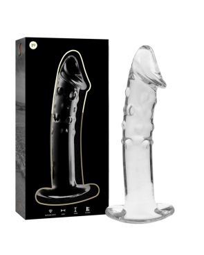 NEBULA SERIES BY IBIZA - MODELLO 19 DILDO IN VETRO BOROSILICATO ROSA 18.5 CM -O- 4 CM