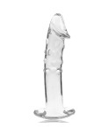 NEBULA SERIES BY IBIZA - MODELLO 19 DILDO IN VETRO BOROSILICATO ROSA 18.5 CM -O- 4 CM