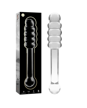 NEBULA SERIES BY IBIZA - MODELLO 20 DILDO IN VETRO BOROSILICATO ROSA 20.5 CM -O- 3 CM