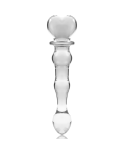 NEBULA SERIES BY IBIZA - MODELLO 21 DILDO IN VETRO BOROSILICATO ROSA 20.5 CM -O- 3.5 CM