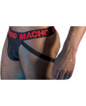 MACHO - MX26X2 JOCK NERO/ROSSO XL