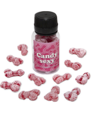 DIABLO PICANTE - CANDY SEXY VASO DA 12 GOMME GUMMY AL GUSTO FRAGOLA-CILIEGIA