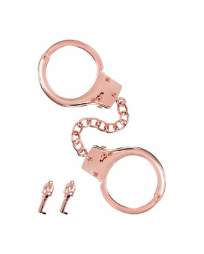 Set di Manette e Cavigliere Fetish Tentation Rosa