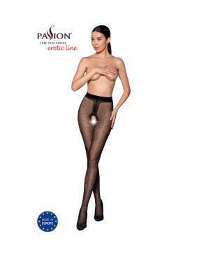 PASSION - TIOPEN 018 COLLANT NERO 3/4 20 DEN