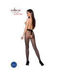 PASSION - TIOPEN 022 COLLANT NERO/ROSSO 3/4 20 DEN