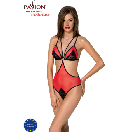 PASSION - PEONIA CORPO LINEA EROTICA ROSSO L/XL