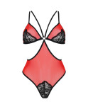 PASSION - PEONIA CORPO LINEA EROTICA ROSSO L/XL