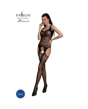 PASSION - COLLEZIONE ECO BODYSTOCKING ECO BS005 BIANCO