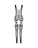 PASSION - COLLEZIONE ECO BODYSTOCKING ECO BS009 BIANCO