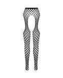 PASSION - COLLEZIONE ECO BODYSTOCKING ECO S003 BIANCO