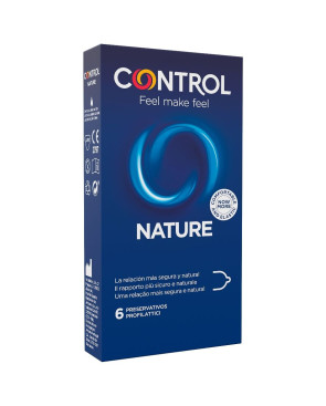 CONTROL - PRESERVATIVI ADAPTA NATURE 6 UNITÀ