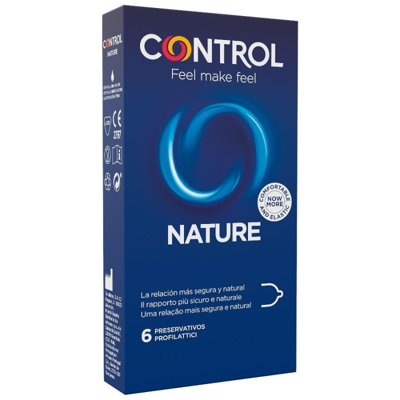 CONTROL - PRESERVATIVI ADAPTA NATURE 6 UNITÀ