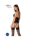 PASSION - CORSETTO SATARA LINEA EROTICA ROSSO L/XL