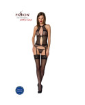 PASSION - CORSETTO SATARA LINEA EROTICA ROSSO L/XL