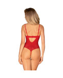 OBSESSIVE - INGRIDIA CROTCHLESS ROSSO XL/XXL